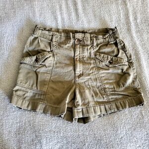 Old Navy Brown Shorts 4 Pockets Camping Hiking Spring Summer